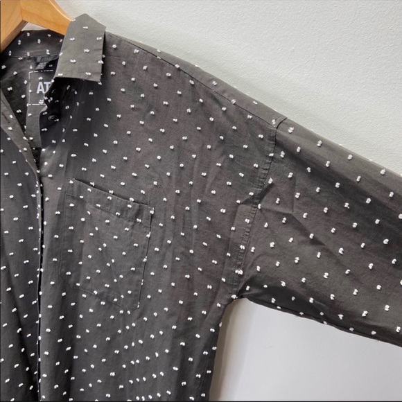 ATM Anthony Thomas Melillo Clip Dot Boyfriend Top - Picture 7 of 8